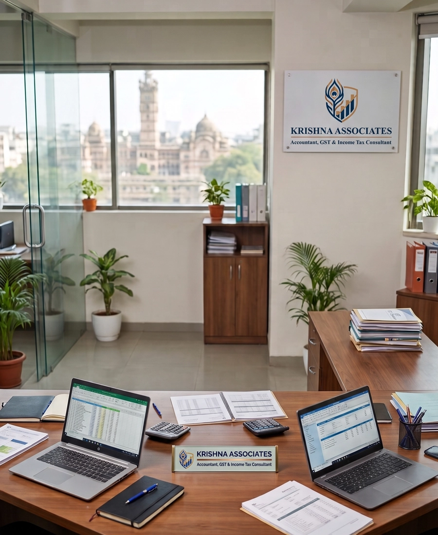 Accountant, GST & Income Tax Consultant in Vadodara